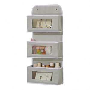 Organizador Colgante Grande para Puerta con 4 Bolsillos, Set de Almacenamiento para Armario de Guardería, Solución de Almacenamiento Práctica - Product Image 6