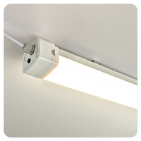 Lampe LED à latte en aluminium 6500k 60w 2cct Lampe LED à induction étanche 6000 Lumen 150cm 120cm Lumière à l'épreuve des LED