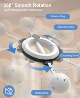 Cerceau d'exercice lesté Infinity RS pour l'entraînement de la force des bras, 2-en-1 intelligent pour la perte de poids et l'entraînement des avant-bras