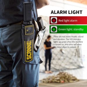 Averguard גלאי מתכות כף יד בעל רגישות גבוהה סורק הגנה אבטחה עבור סכיני נשק מתכתיים אלקטרוניים שונים - Product Image 5