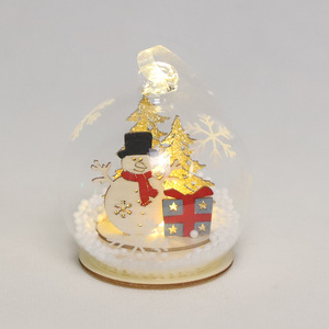 <strong>Wholesale</strong> <strong>Christmas</strong> Iridescent Glass Ball Light <strong>Gift</strong> Cheap Glass <strong>Christmas</strong> Hanging Balls with Led - Product Image 4