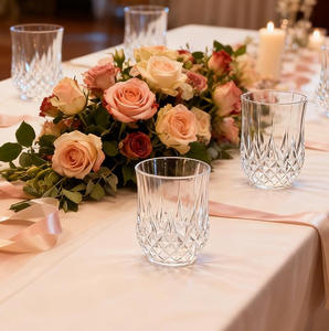 CX PS Stemloze Diamant Rode Wijnglazen Kleurrijk Plastic Herbruikbaar Ecologisch Draagbaar Klassiek Vintage Licht Luxe Retro Design - Product Image 4