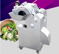 Lonkia Industriële Groente Fruit Ui Knoflook Gember Zoete Aardappel Wortel Kubus Dobbelsteen Snijmachine Maken Snijmachine