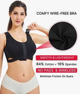 Nouveau soutien-gorge de compression post-chirurgie pour femme soutien-gorge de mastectomie chirurgicale couvrant complètement - Product Image 2