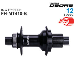 <span class=keywords><strong>SHIMANO</strong></span> DEORE <span class=keywords><strong>Moyeu</strong></span> HB-MT410 HB-MT410-B Arrière FREEHUB FH-MT401 FH-MT410-B 12 Vitesses MICRO SPLINE original - Product Image 2
