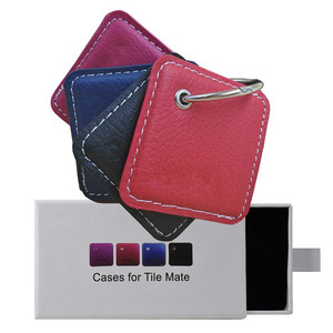 Étui en cuir/Coque de protection Tilemate Bluetooth Tracker, localisateur de 4e génération, porte-clés anti-perte - Product Image 1