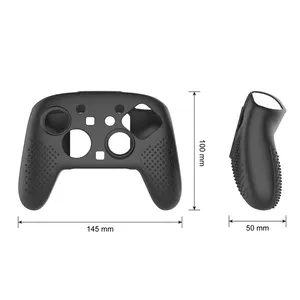 Funda protectora de silicona para <span class=keywords><strong>Nintendo</strong></span> para Switch <span class=keywords><strong>2</strong></span> <span class=keywords><strong>Pro</strong></span> Controller, funda de vinilo mejorada para Gamepad para compatibilidad con PC - Product Image 6