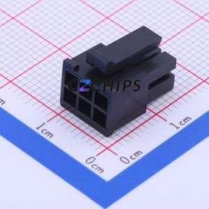 430250600 Housing (Wire-to-Board / Wire-to-Wire) P=3mm Connector 2x3P 3mm Micro-Fit (MX 3.0) 3mm - Product Image 1