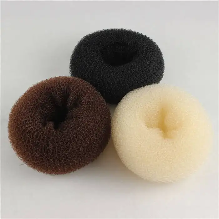 PT027C BSCI Audited Factory Wholesale Fashion Hair Accessories Lazy Hair Donut Hair Bun Magic Sponge Bun