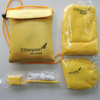Kit d'hygiène de voyage en gros à prix d'usine pour compagnies aériennes – Ensemble brosse à dents et accessoires de toilette