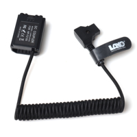 Câble enroulé LANO D-Tap FZ100 avec coupleur DC, adaptateur d'alimentation pour moniteurs/lumières vidéo LED/microphones