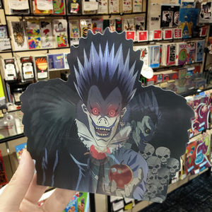 Nota della morte <span class=keywords><strong>L</strong></span> notte luna dio Ryuk 3D gradiente illusione adesivo dinamico personaggio Anime adesivo adesivo per auto - Product Image 2