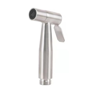 Vente chaude 304 En Acier Inoxydable Bidet Toilette Pulvérisation Pommeau De Douche Titulaire Salle De Bains Main Shattaf Ensemble Toilette Bidet Pulvérisateur