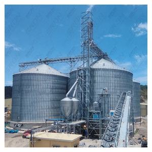 حاوية حبوب فولاذية مجلفنة فعالة من حيث التكلفة - تصميم مخصص للتخزين بكميات كبيرة مع تحكم SIEMENS PLC بأسعار معقولة - Product Image 1