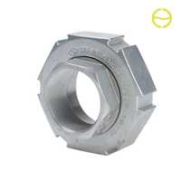 Raccord de tuyauterie fileté en acier inoxydable SS304, pièce moulée de précision pour la connexion de conduites industrielles