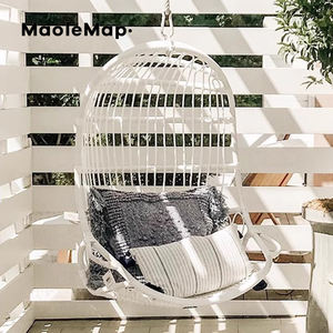 Muebles de patio silla colgante juegos de jardín sillas para eventos tumbona de piscina terraza al aire libre restaurante interior ratán <span class=keywords><strong>huevo</strong></span> silla <span class=keywords><strong>columpio</strong></span> - Product Image 5