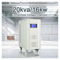 Stabilisateur de tension monophasé sans contact 20 kVA, 220 V, haute précision pour équipement d'automatisation, fourni directement par l'usine