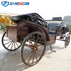 Venta de Fábrica: Carruaje Real Eléctrico de Acero de 4 Ruedas para Bodas y Paseos Turísticos Estilo Cenicienta con 4-6 Asientos - Product Image 4