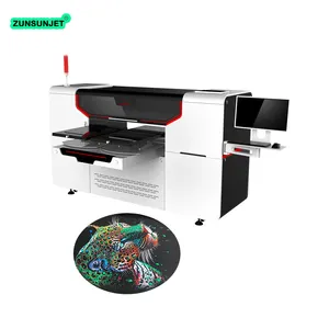 Fast Speed 2 or 4 or 6 Printing Position CMYKW Printers 6560 6090 2 Print Heads T-shirt Texjet Textile DTG Cloth Printer Machine