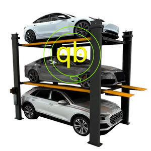 อุปกรณ์ยกที่<span class=keywords><strong>จอด</strong></span><span class=keywords><strong>รถ</strong></span>ระบบไฮดรอลิกสี่เสาระบบแนวตั้งแบบ<span class=keywords><strong>สาม</strong></span>ชั้นสำหรับรถ SUV 3ชั้น - Product Image 2