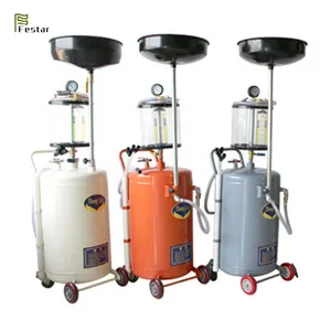 80L Mobile Used Oil Collection And Extraction Unit for Waste oil suction