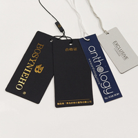 Label Gantungan Baju Mewah Grosir, Hangtag Kustom untuk Pakaian Bisnis Premium