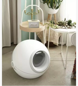 Lettiera per Gatti Meow Planet Completamente Chiusa, Circolare, Grande, Anti-Odore, Anti-Schizzi, Prevenzione Tracciamento Sabbia, in Polipropilene - Product Image 6