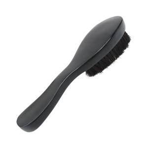 Cepillo para zapatos con cerdas suaves de pelo de cerdo, para eliminar manchas de zapatos, ropa y abrigos, diseño moderno y sencillo - Product Image 2
