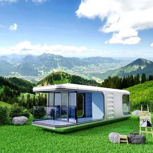 Case Container Modulari Espandibili a Basso Costo 40ft 20ft Casa Container Stile Astronave - Product Image 6