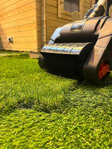 Balayeuse électrique pour <span class=keywords><strong>gazon</strong></span> artificiel, <span class=keywords><strong>brosse</strong></span> de nettoyage électrique - Product Image 2