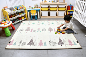 Échantillon gratuit Tapis de sol personnalisé avec logo OEM/ODM Tapis de jeu pliables en XPE <span class=keywords><strong>pour</strong></span> bébés et tout-petits Tapis de jeu en mousse - Product Image 5