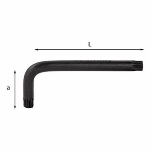 Tournevis, clés à douille et inserts, clés à douille, Usag 280 XZN - Product Image 1