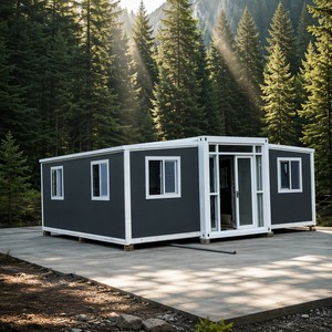 Maison conteneur préfabriquée extensible SUNRISE avec un design moderne et respirant, structure en acier galvanisé, durée de vie de 20 ans - Product Image 1