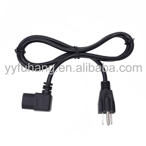 Bán buôn USA tiêu chuẩn <span class=keywords><strong>3</strong></span>-pin cáp điện C13 máy tính sử dụng dây nguồn - Product Image 3