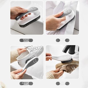 All'ingrosso nuovo colore contrastante spazzole per la pulizia con <span class=keywords><strong>setole</strong></span> <span class=keywords><strong>dure</strong></span> per abbigliamento scarpe e lavanderia - Product Image 3