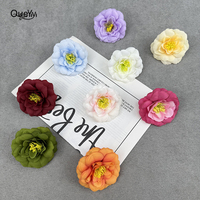 Direktvertrieb Seiden-Lorbeerblüten Künstliche Blumenköpfe für Thanksgiving & Ostern Blumenwand-Dekoration QYYN-813