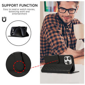 Funda Magnética de Cuero para Teléfono Xiaomi 14 Ultra 14 <span class=keywords><strong>Pro</strong></span> 13T, Bolsos Tipo Cartera, Accesorios para Teléfono Móvil - Product Image 6