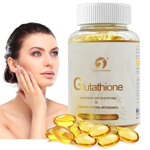 הלבנה מהירה אנטי אייג 'ינג liposome glutathione softgels תוספי ויטמינים תוספי תזונה העור למבוגרים עור קולגן יופי 120 קפסולות - Product Image 1