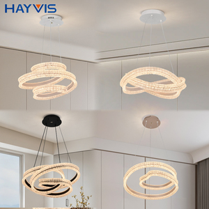 Lampadario Artistico dal Design Unico, Adatto per Spazi Residenziali, Lampada a Sospensione LED da 142W con Protezione per gli Occhi e Controllo a Infrarossi - Product Image 1