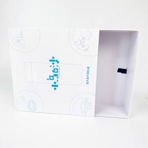 Boîtes rigides en carton mat laminé avec doublure en éponge, personnalisées, avec estampage à chaud doré et revêtement UV, pour cosmétiques et parfums, vente en gros - Product Image 1