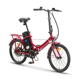 轻质折叠350W 35千米/小时20英寸锂CE电子自行车经济高效的日常骑行电动自行车