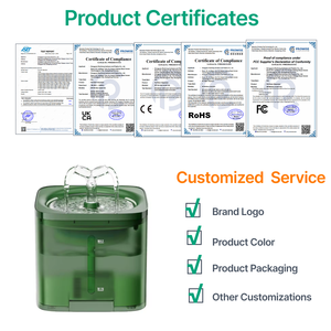 Fontanella per Gatti <span class=keywords><strong>con</strong></span> Sensore di Movimento da 2L |   Distributore d'Acqua Automatico Ultra-Silenzioso per Animali Domestici |   Distributore d'Acqua Intelligente per Cani a Batteria - Product Image 2