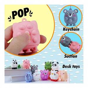 Bulk 100pcs <b>Safety</b> Certified Keychainfidget Sensory Toys Gifts for Kids Teenage Adult School Events Party CE RoHS Test Report - Product Image 5