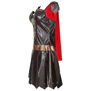Disfraz Sexy de Gladiadora Romana para <span class=keywords><strong>Mujer</strong></span>, Disfraz de Guerrero para Halloween, Disfraz de Fantasía para Adultos - Product Image 4