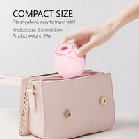 Jouet sexuel pour adultes : Vibrateur rose à succion avec stimulateur clitoridien, étanche, ventouse clitoridienne et ventouse mammaire pour femmes