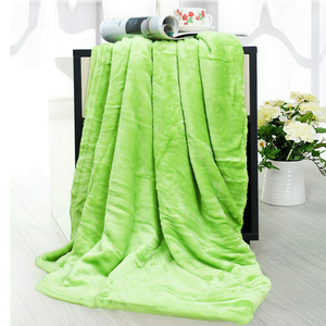 Couvertures matelassées en molleton microfibre de haute qualité Queen Size multicolore voyage à domicile 96x140cm 130x200cm confort d'été solide - Product Image 1