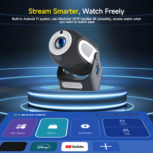 Magcubic CE,FCC <span class=keywords><strong>EU</strong></span> kho hy300x wifi6 bi LED chiếu 4K Android thông minh Android 11 máy chiếu di động - Product Image 4