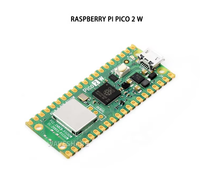 Placa de Desarrollo Raspberry Pi Pico 2 W, Microcontrolador Multiusos, Diseño de Doble Núcleo, Compatible con Wi-Fi 4 de 2.4GHz 802.11n