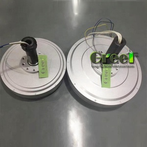 เครื่องกำเนิดแม่เหล็กแบบไร้แกนชนิด Axial Flux ความเร็วรอบต่ำ สำหรับกังหันลมแนวตั้ง กำลังไฟ 3 กิโลวัตต์ รุ่น PMG - Product Image 5
