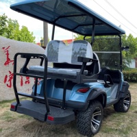 Voiturette de golf électrique motorisée à prix compétitif, fournisseur chinois en gros pour les parcs de plage